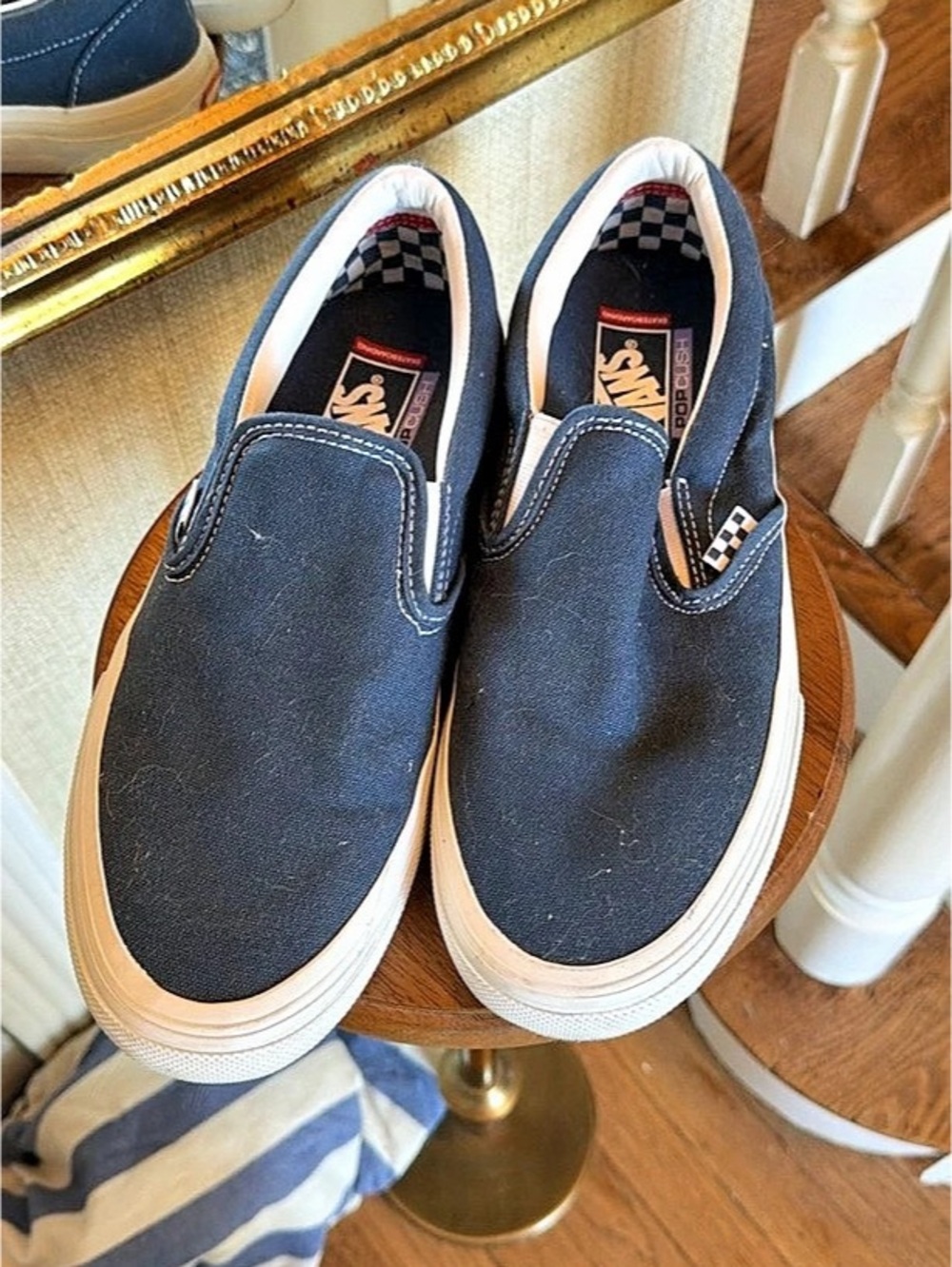 Vans Old Skool Blue & White Sneakers US 9.5